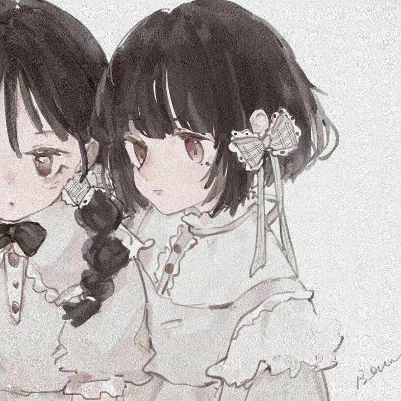 你们有哪些好看的多人闺蜜头像