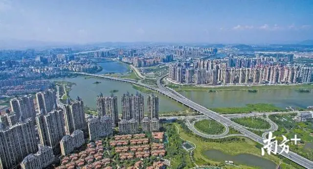 金山新城产城人融合发展各项大工程密集推进打造惠州未来城市中心