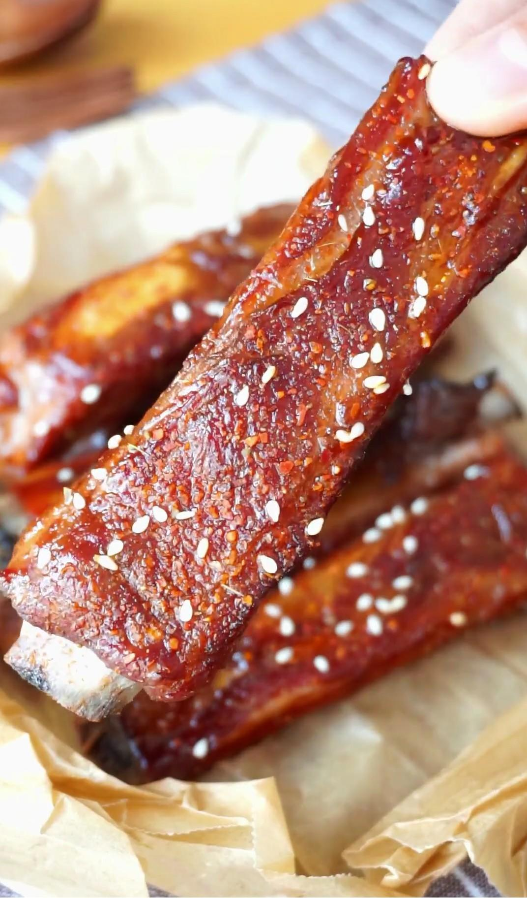 烤箱食谱蜜汁排骨