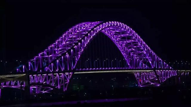 横琴二桥夜景图片