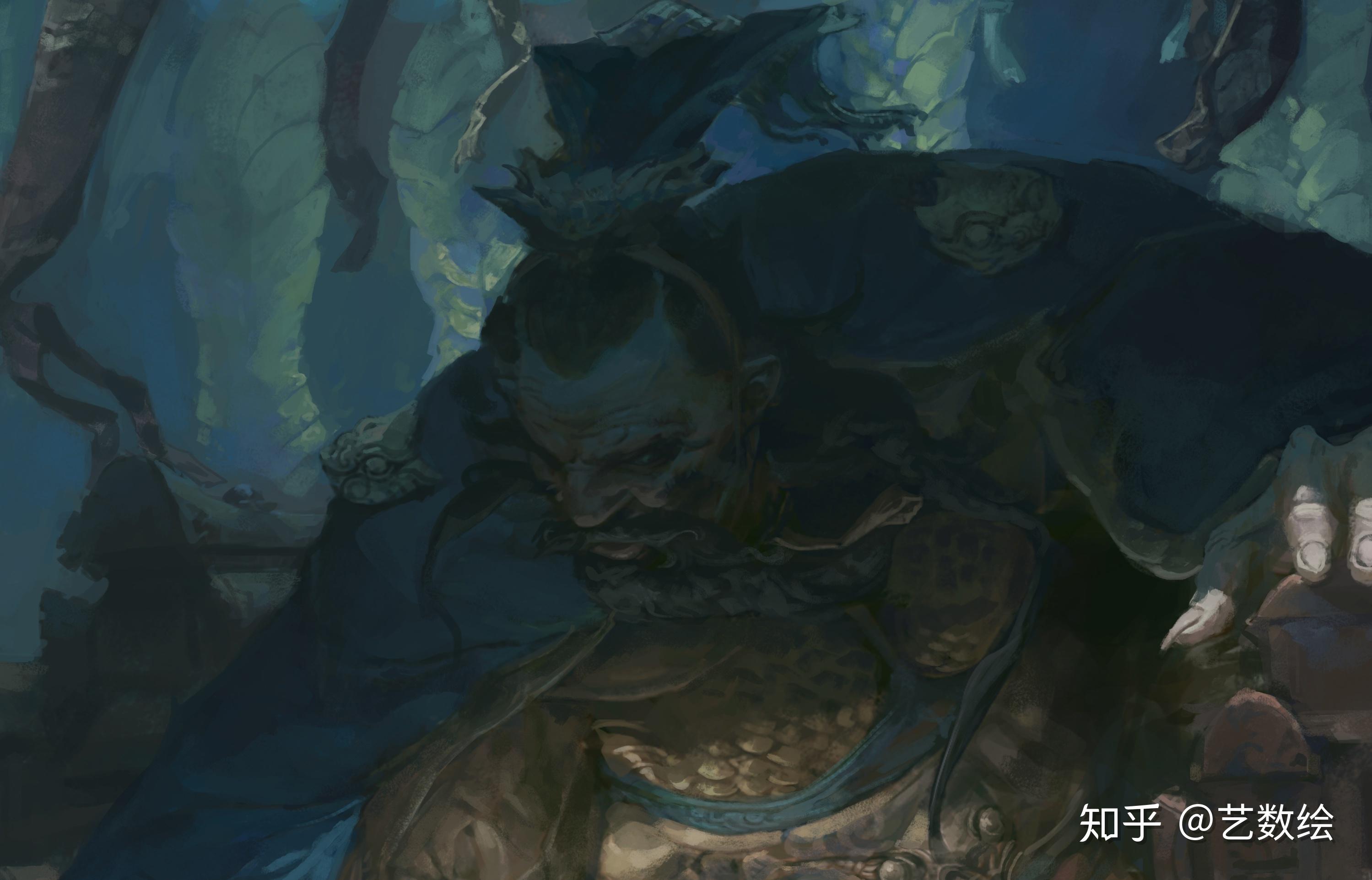 钟风华新图《阎王》