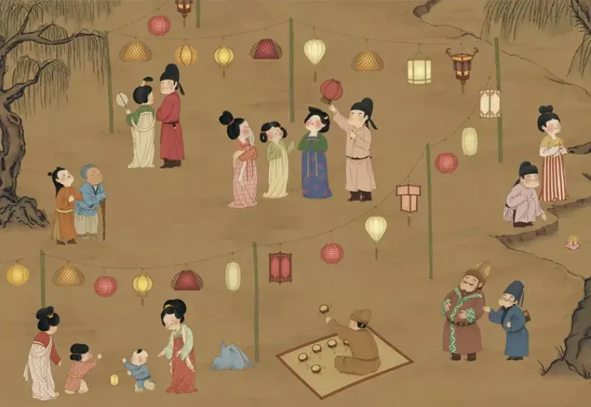 唯独元宵节有三天的时间,也就是正月十四,十五,十六,三天晚上的坊都会