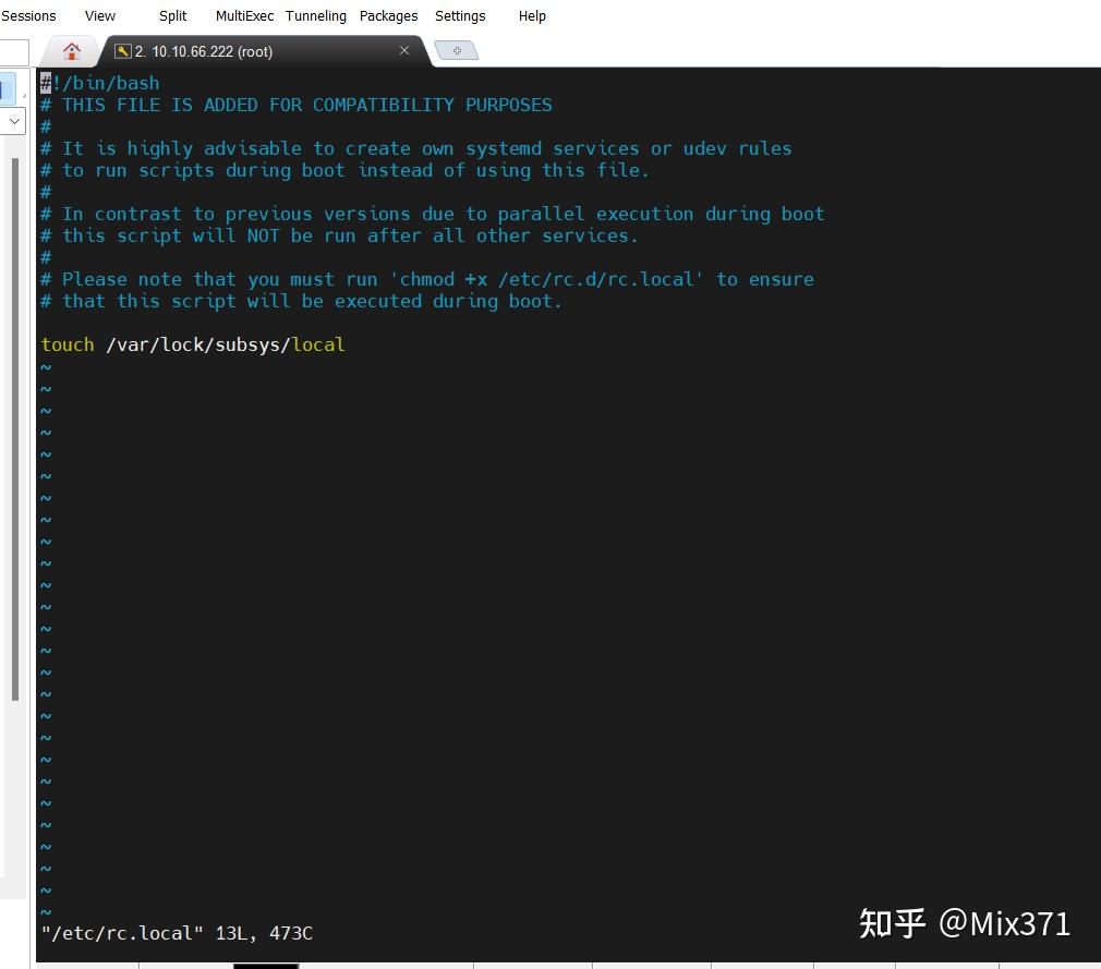 linux开机自动挂载目录