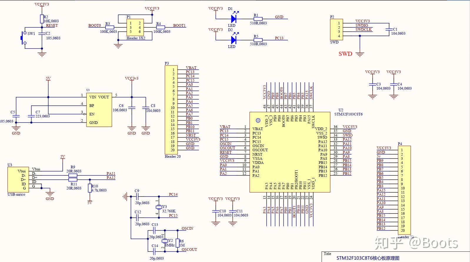 【STM32】STM32最小系統及電路基本原理_stm32f103c8t6最小系統圖 - e-ags網