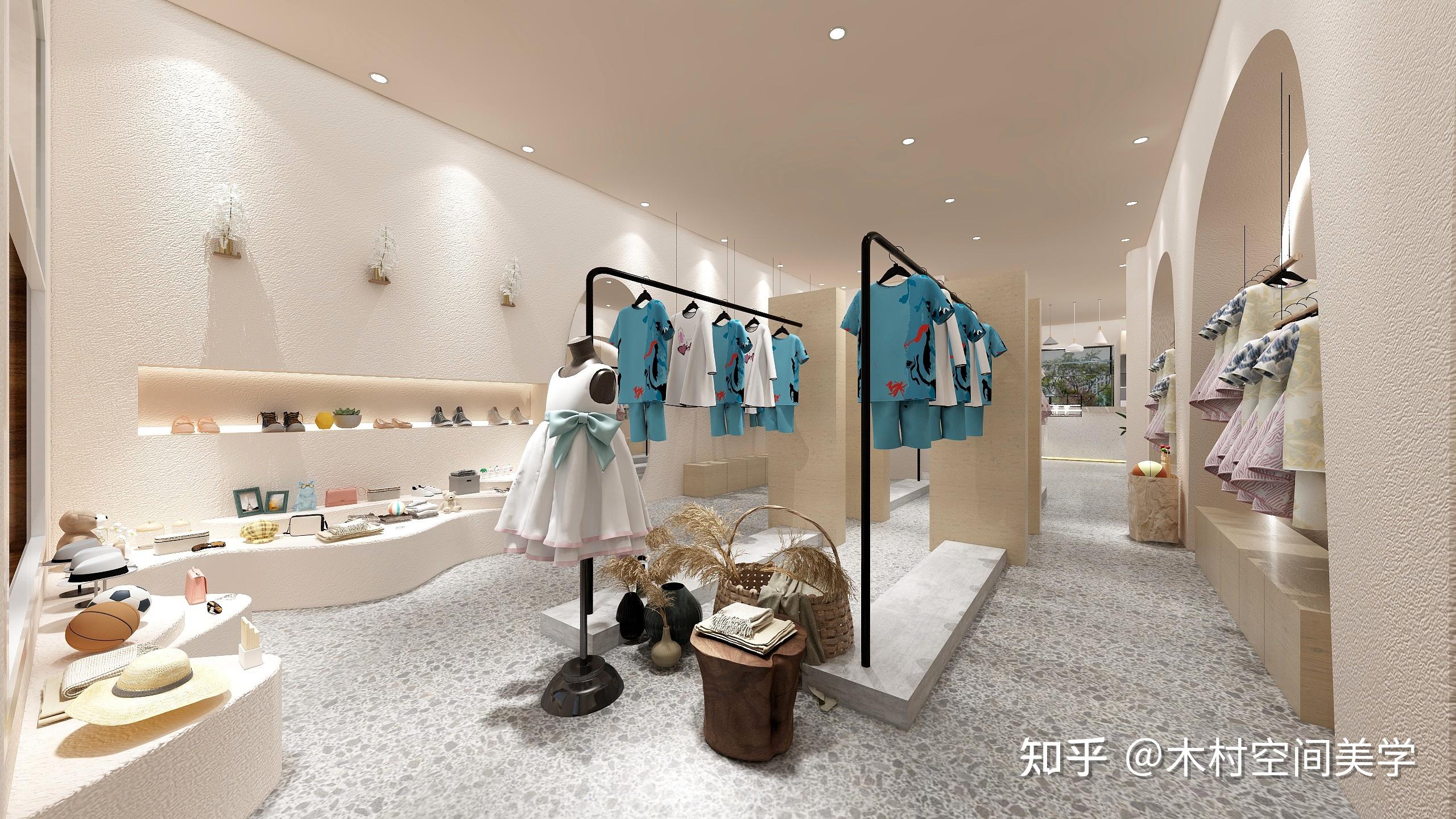 童装店 #女装店 #服装店 #店面设计