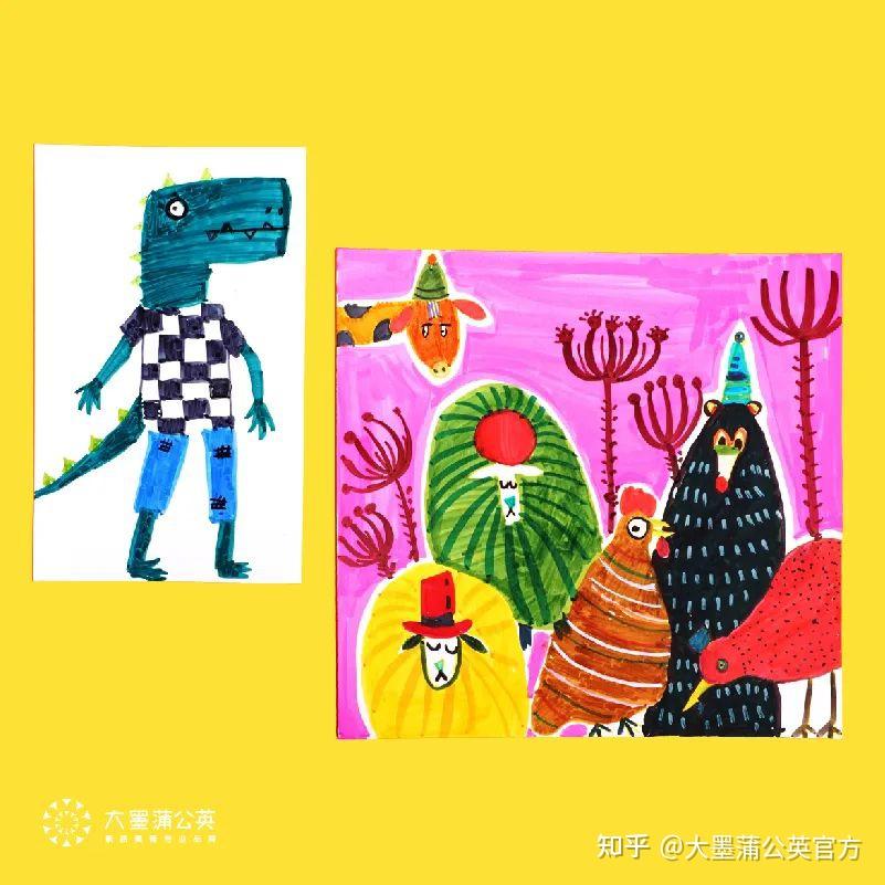 少儿美术课题分享janaglatt的儿童世界