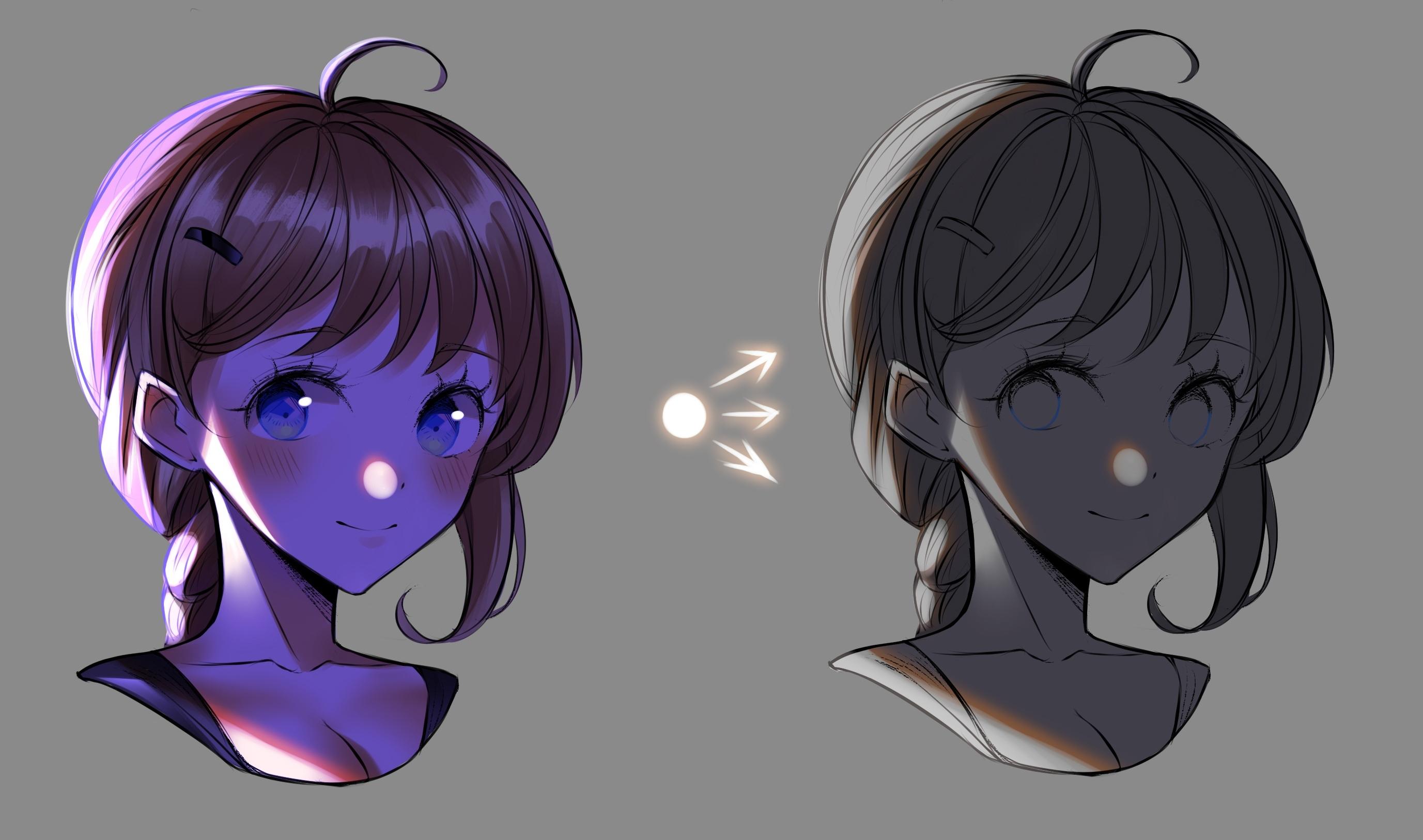 绘画怎么画光源?教你各种光源的画法教程! - 知乎