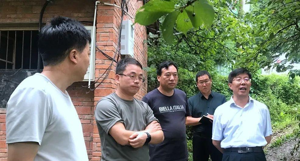 乔建厚,卫振平先后来到徐家湾乡洞口段,徐家湾乡