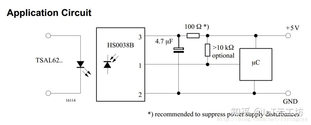 常用的一体化红外接收头有scr638,hs0038,vs1838等.