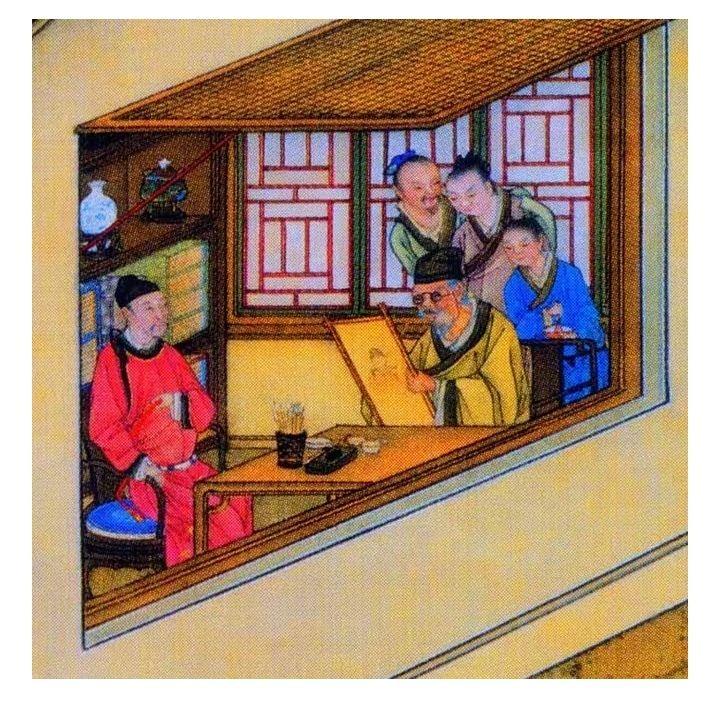 雍正皇帝变装(汉装)画《胤禛行乐图册》 - 知乎