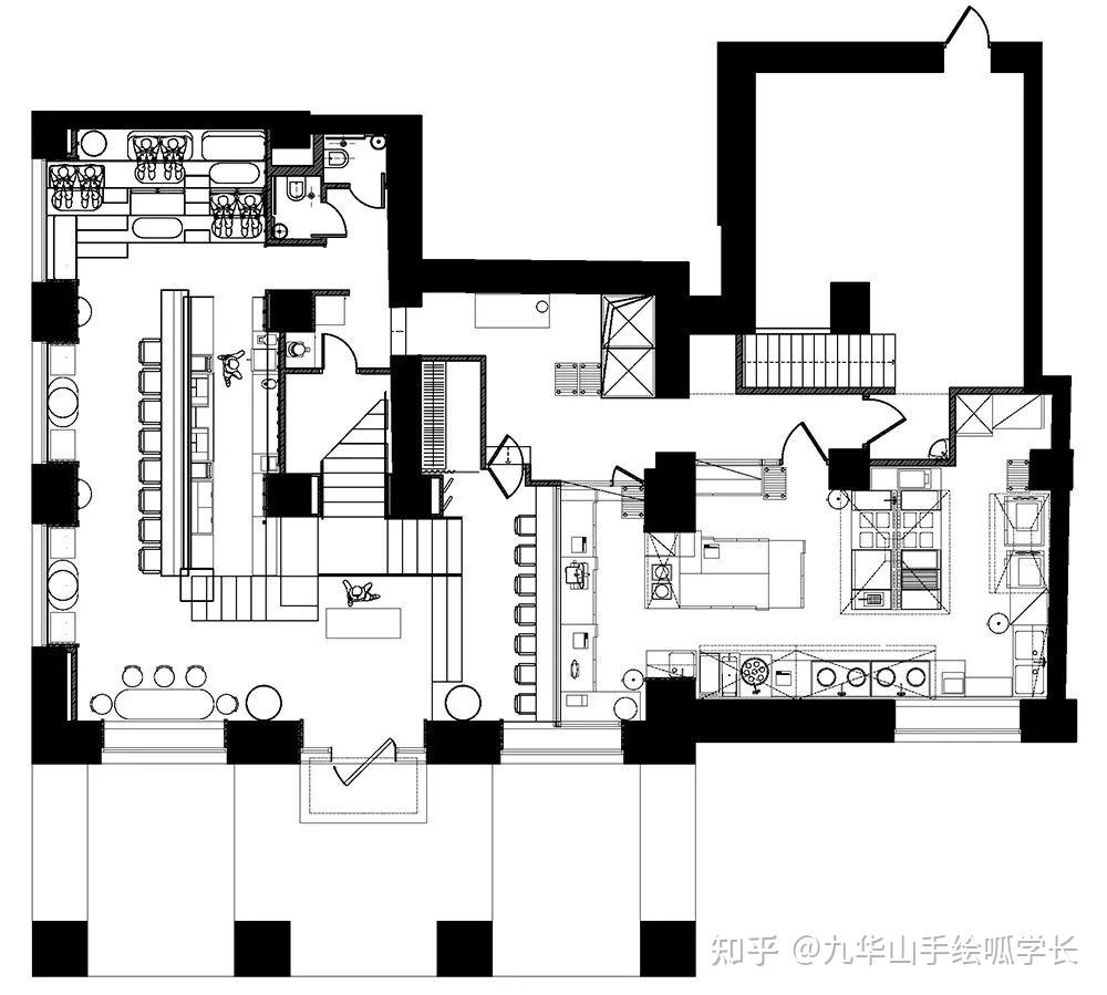 环艺室内丨餐饮空间快题设计分析——主题餐厅 - 知乎