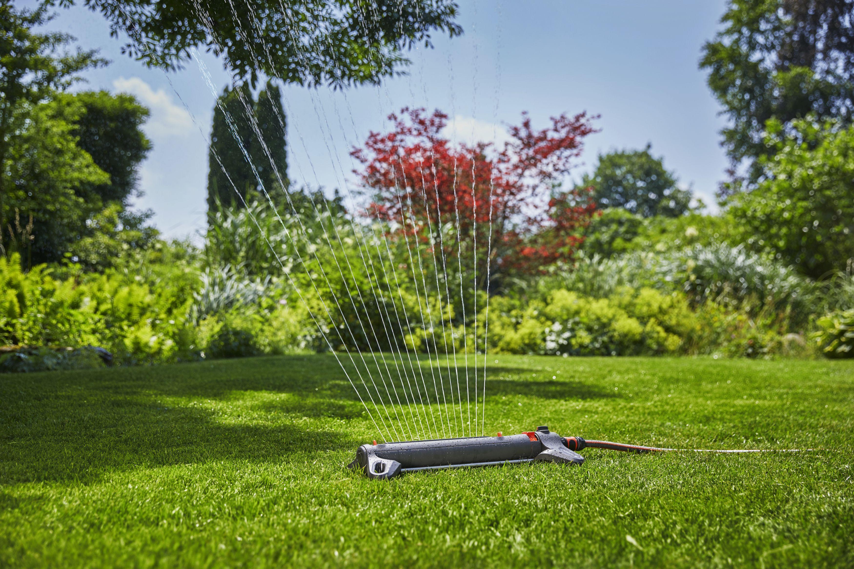 红点奖!德国进口gardena嘉丁拿 250-350㎡花园草坪矩形喷洒水器