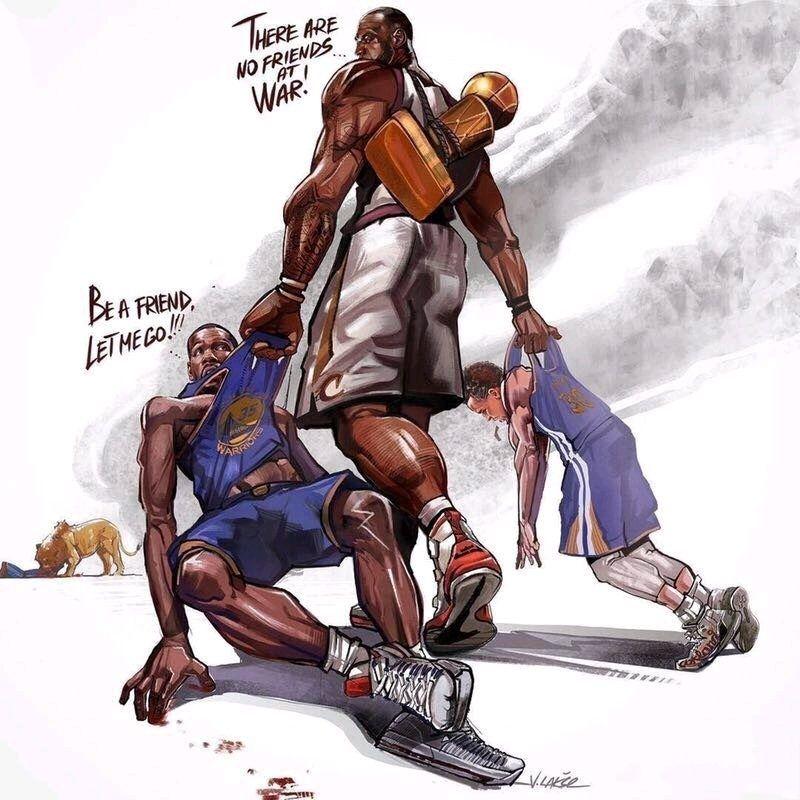 如何评价 NBA 17-18 赛季总决赛 G4 勇士 108