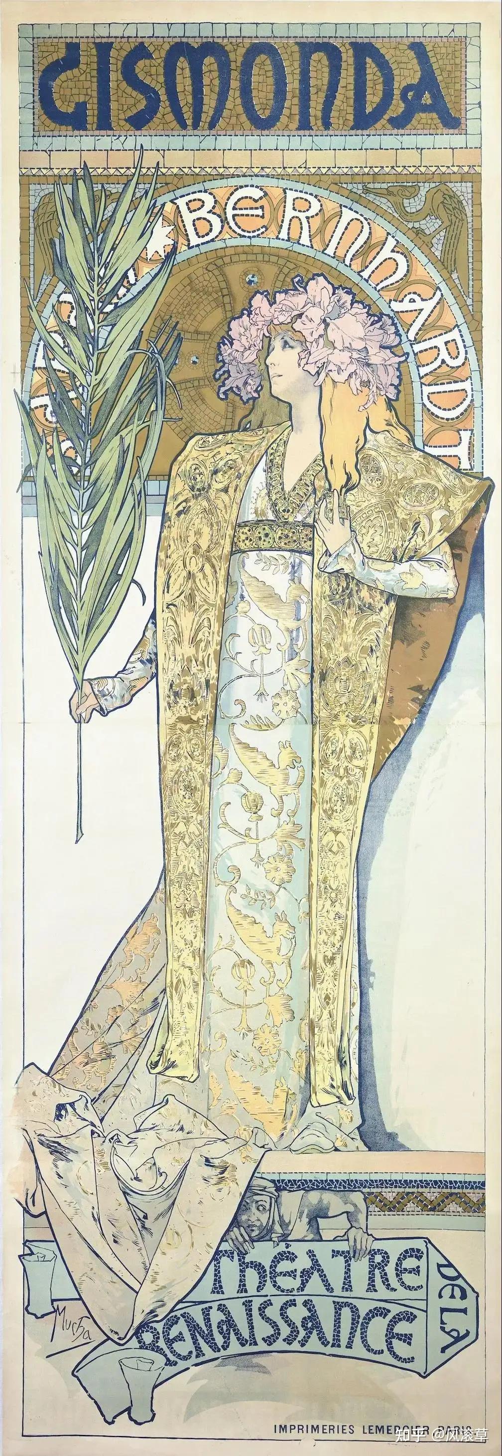鲜花缪斯——穆夏笔下的自然与女性神话 - 知乎