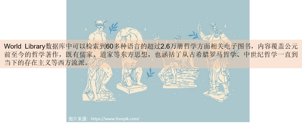 World Library数据库使用指导专题：哲学 知乎