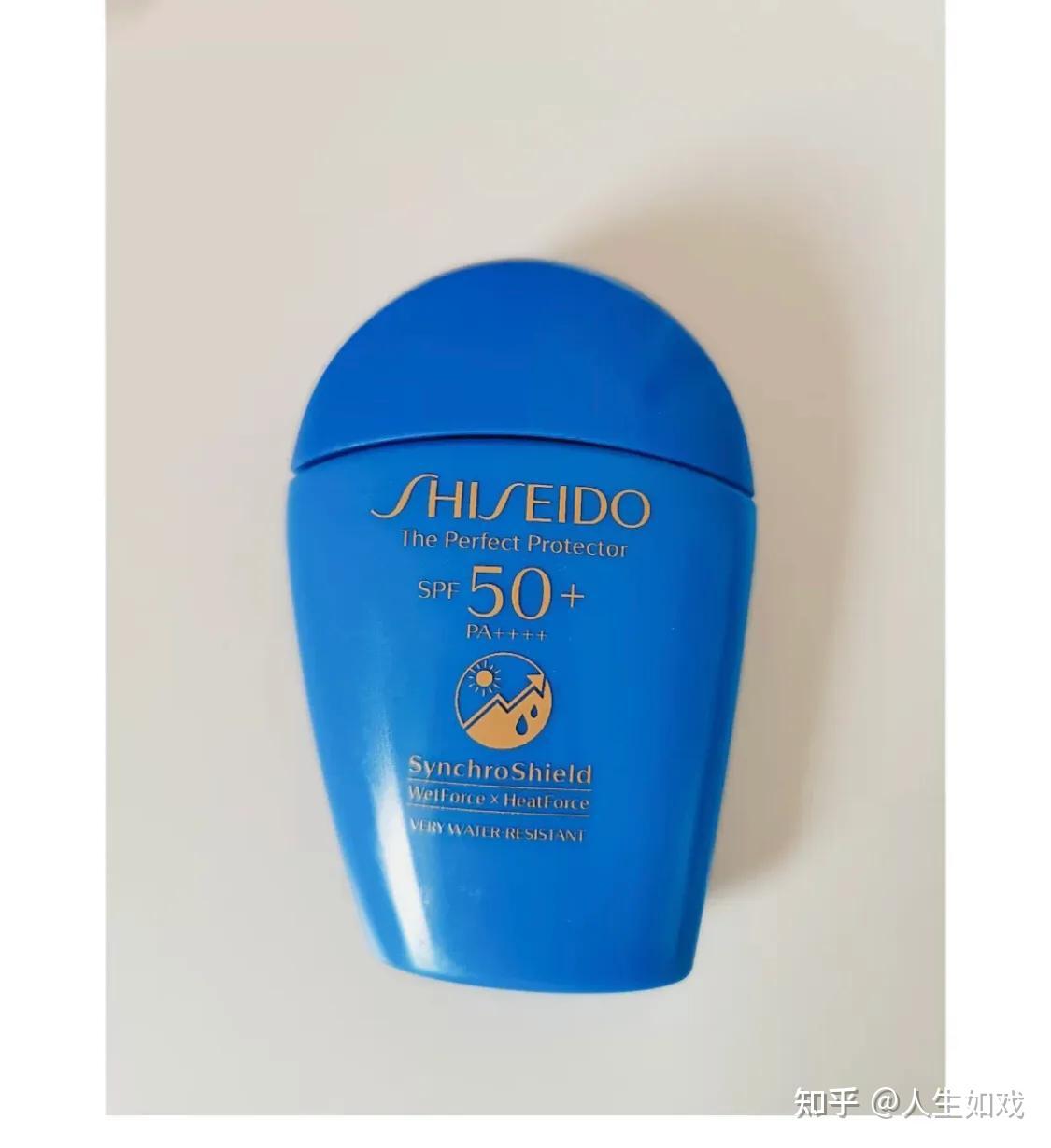 1,资生堂蓝胖子防晒