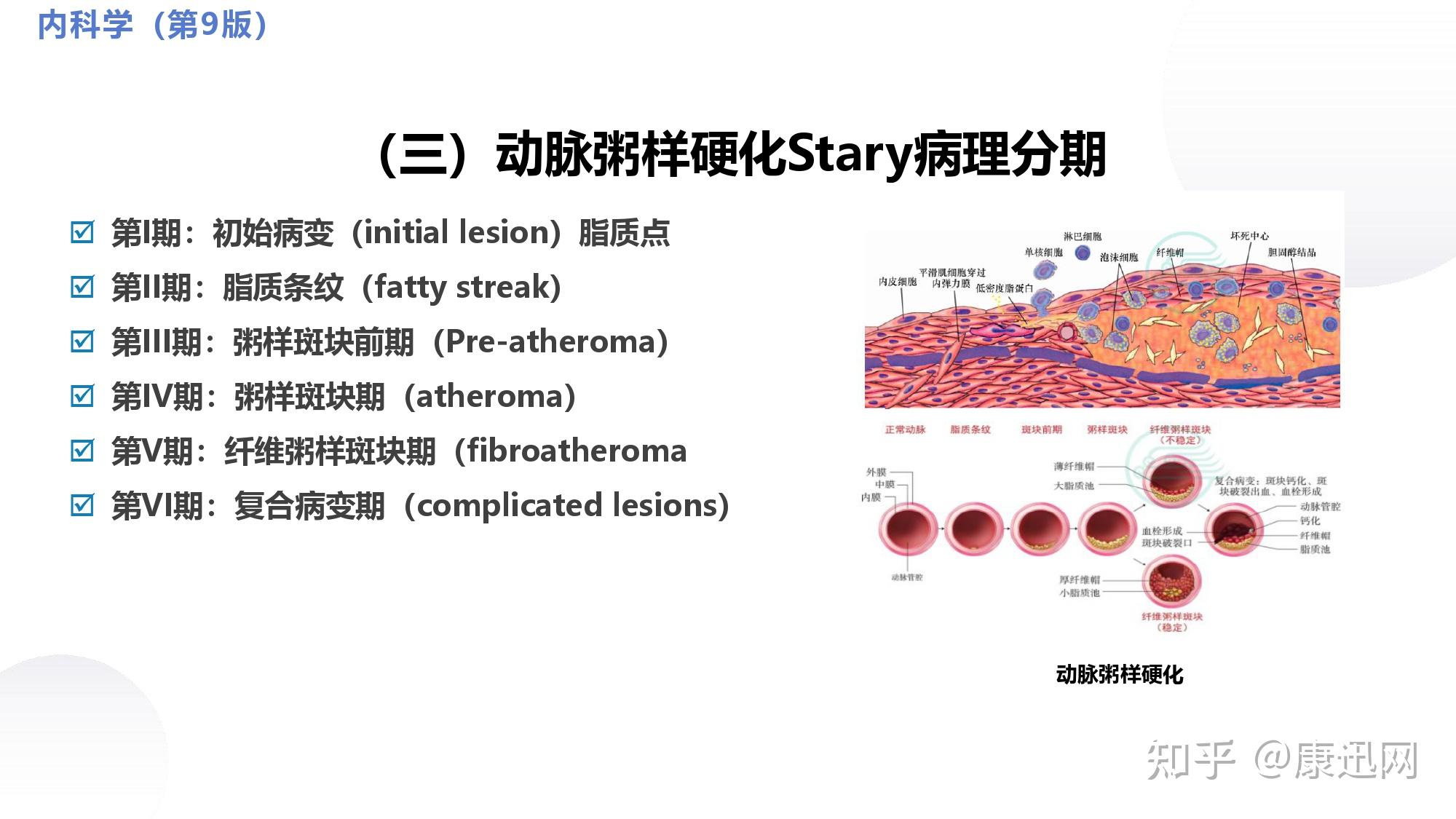 课件分享 | 第四章 动脉粥样硬化和冠状动脉粥样硬化性心脏病(上) - 知乎