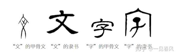 文和字原来还有这样的区别 知乎