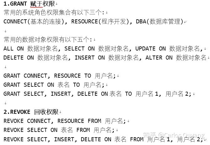 Oracle - 数据库对象 Oracle - 数据库对象