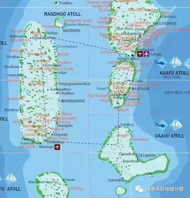 马尔代夫地形特征图片