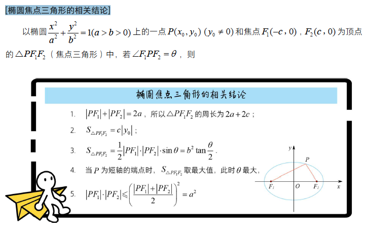 焦点弦三角形图片