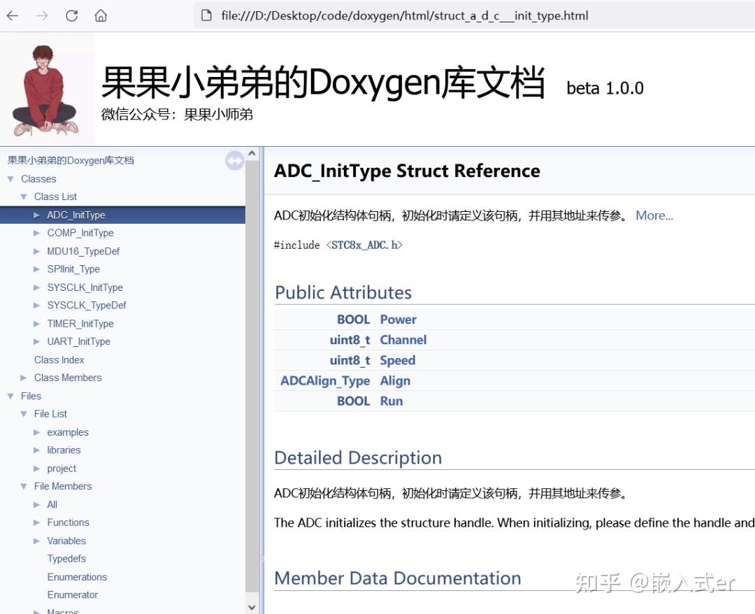 生成的文档效果