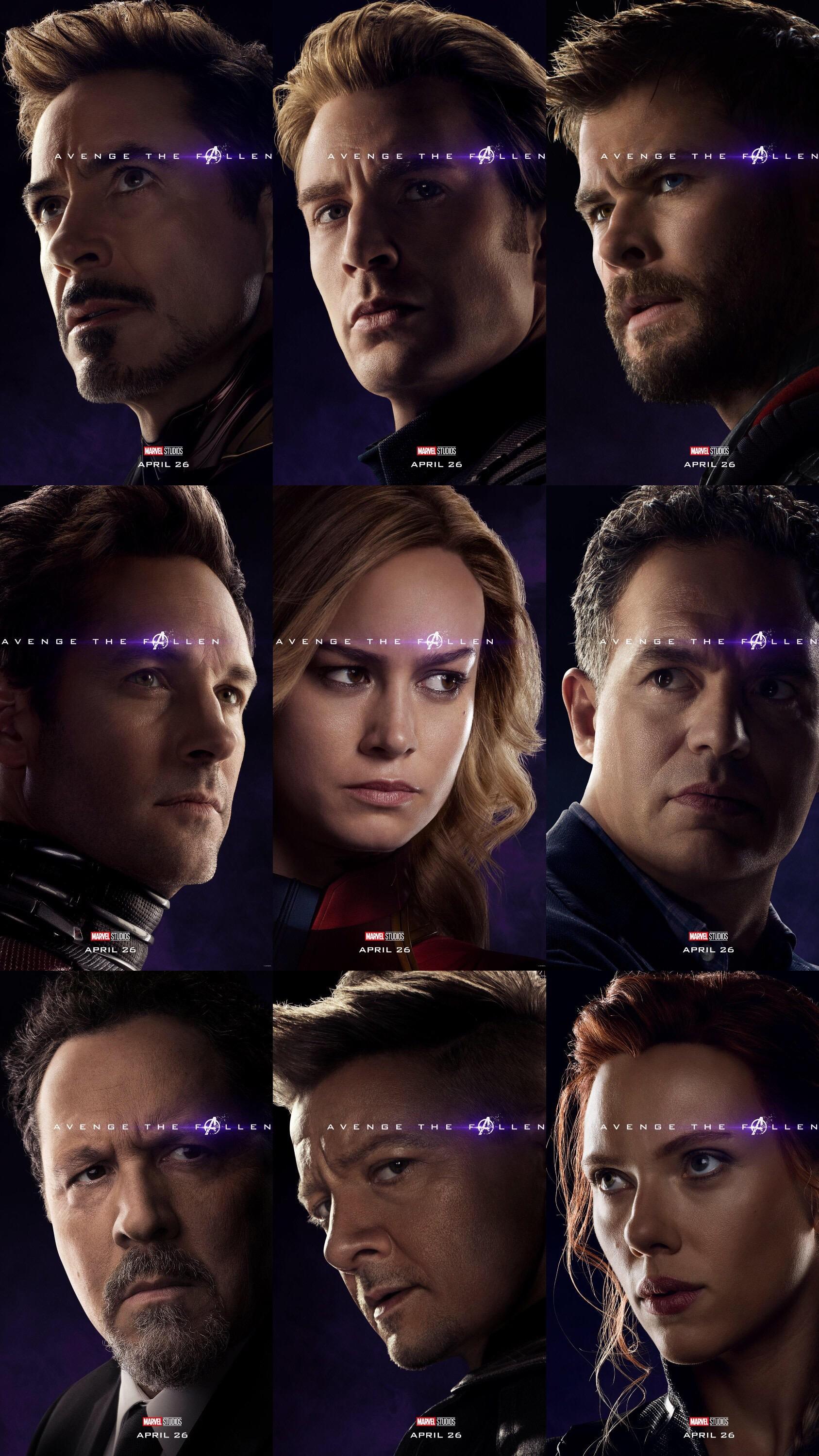 那个大佬有复联全部英雄的高清无水印图