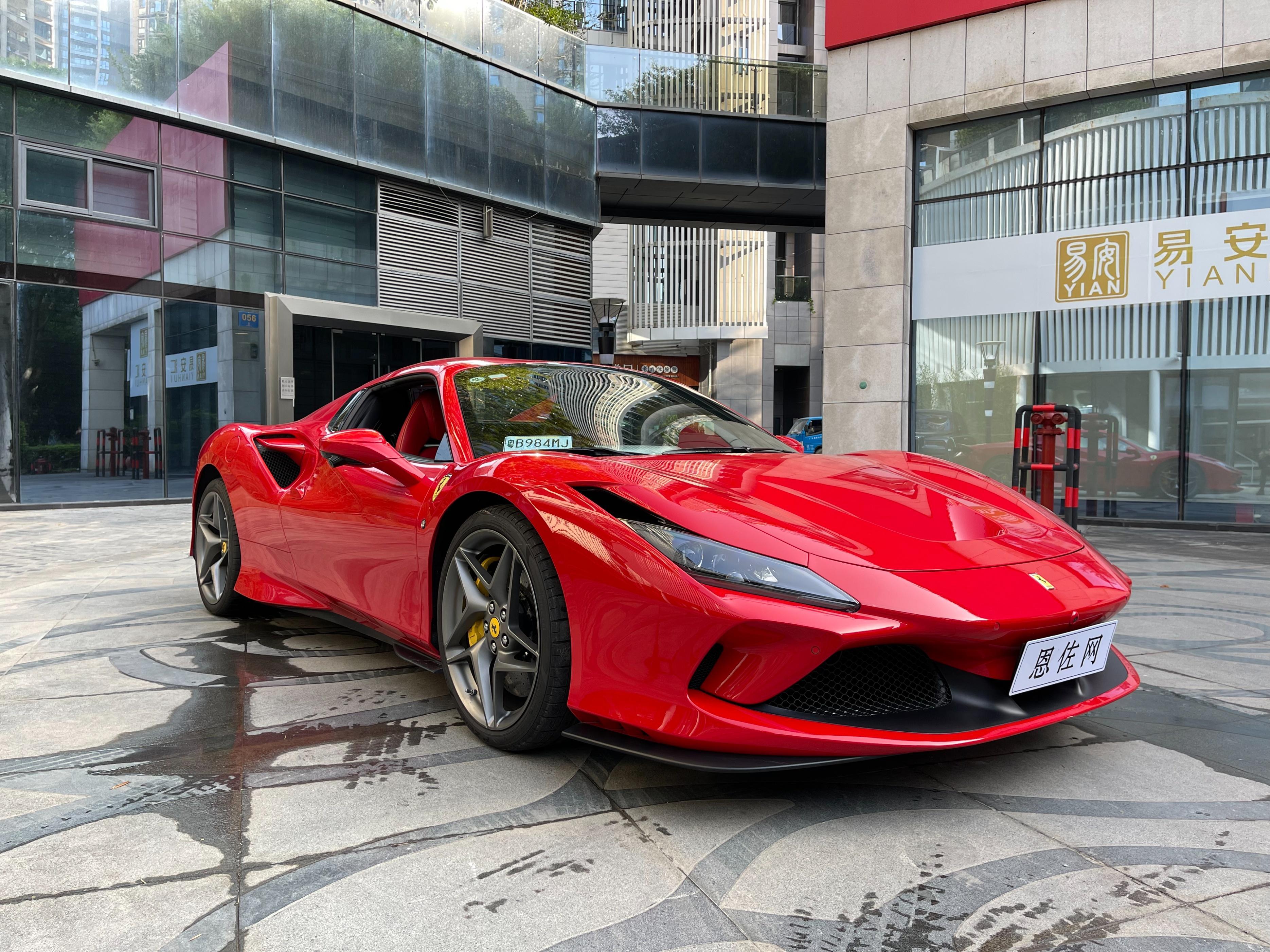 人在非洲,420多万远程拿下一台法拉利f8敞篷,颜值超高!