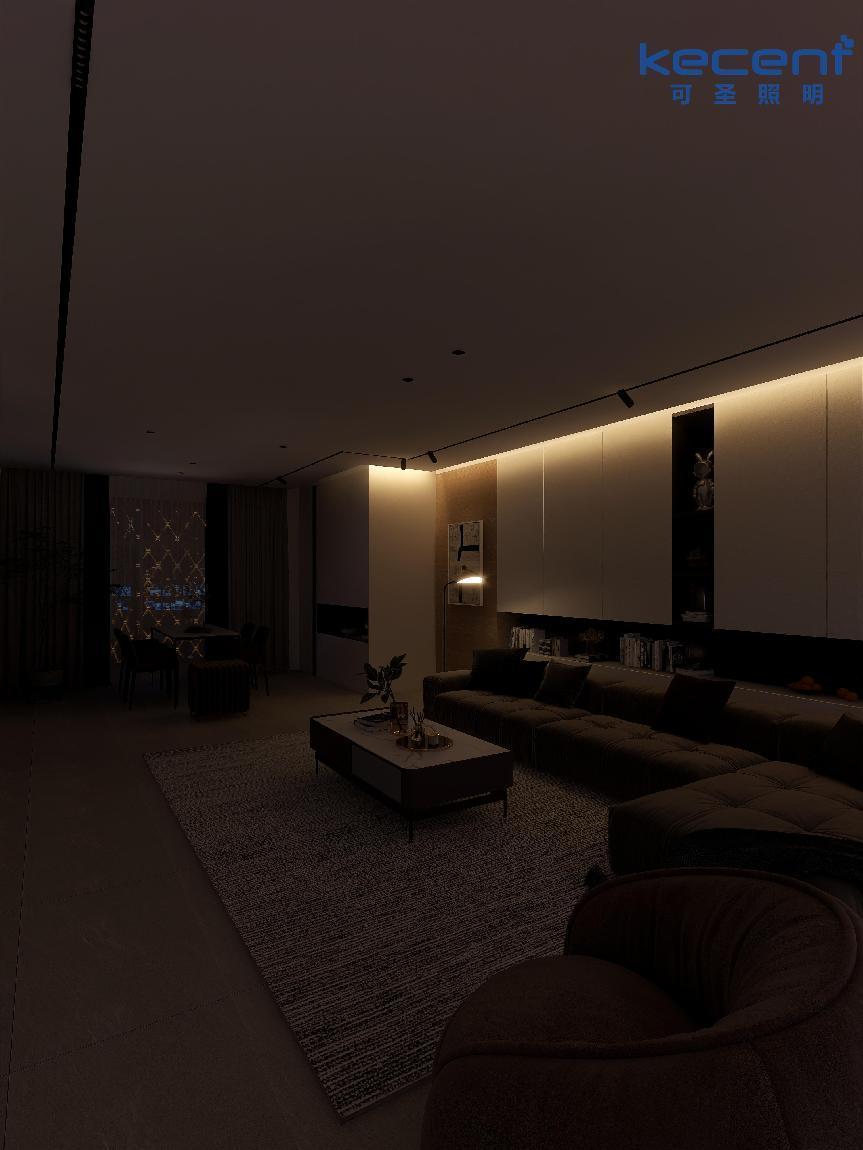 第二步 设计基础照明,重点照明,氛围照明