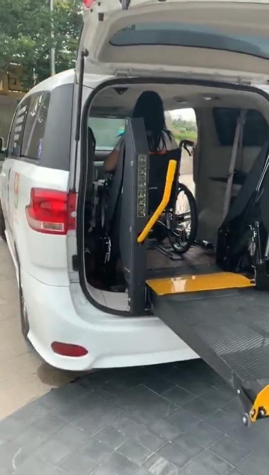 瑞顺m3m4m5安装福祉升降旋转轮椅视频安装现场