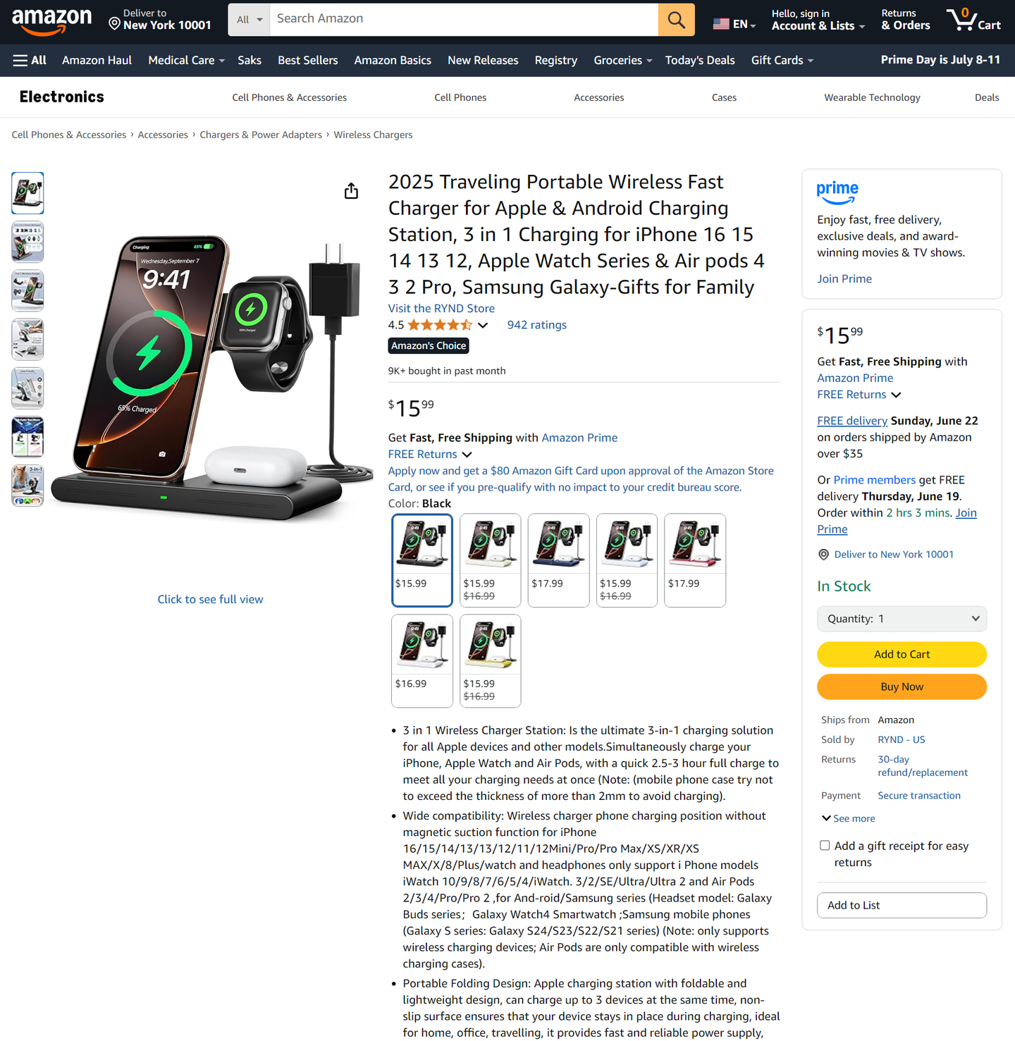 三合一无线充广受欢迎，2025年6月美国亚马逊无线充销售榜单有哪些品牌？ - 知乎