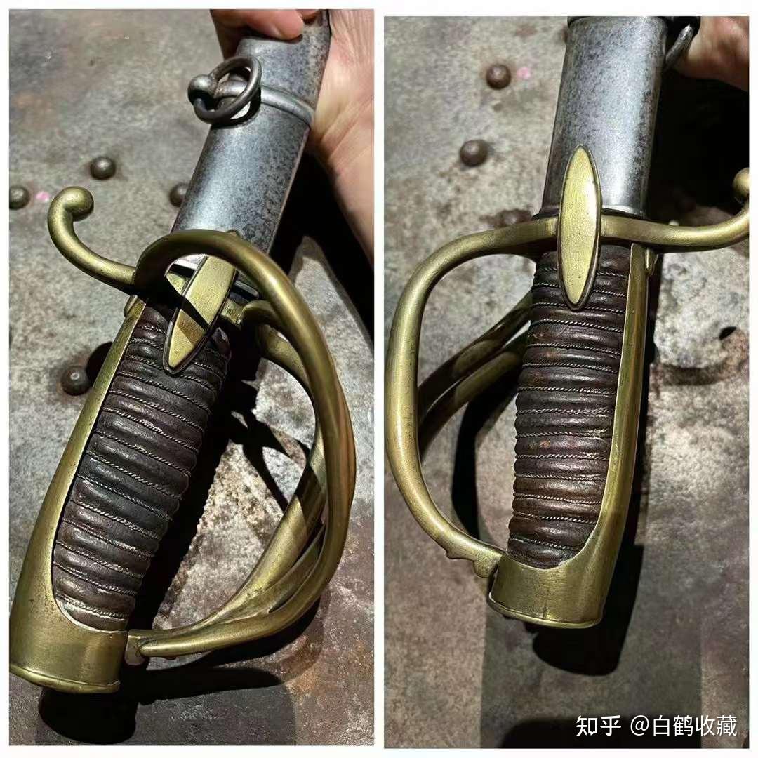 鉴赏大马士革钢拿破仑时代法国骑兵指挥刀