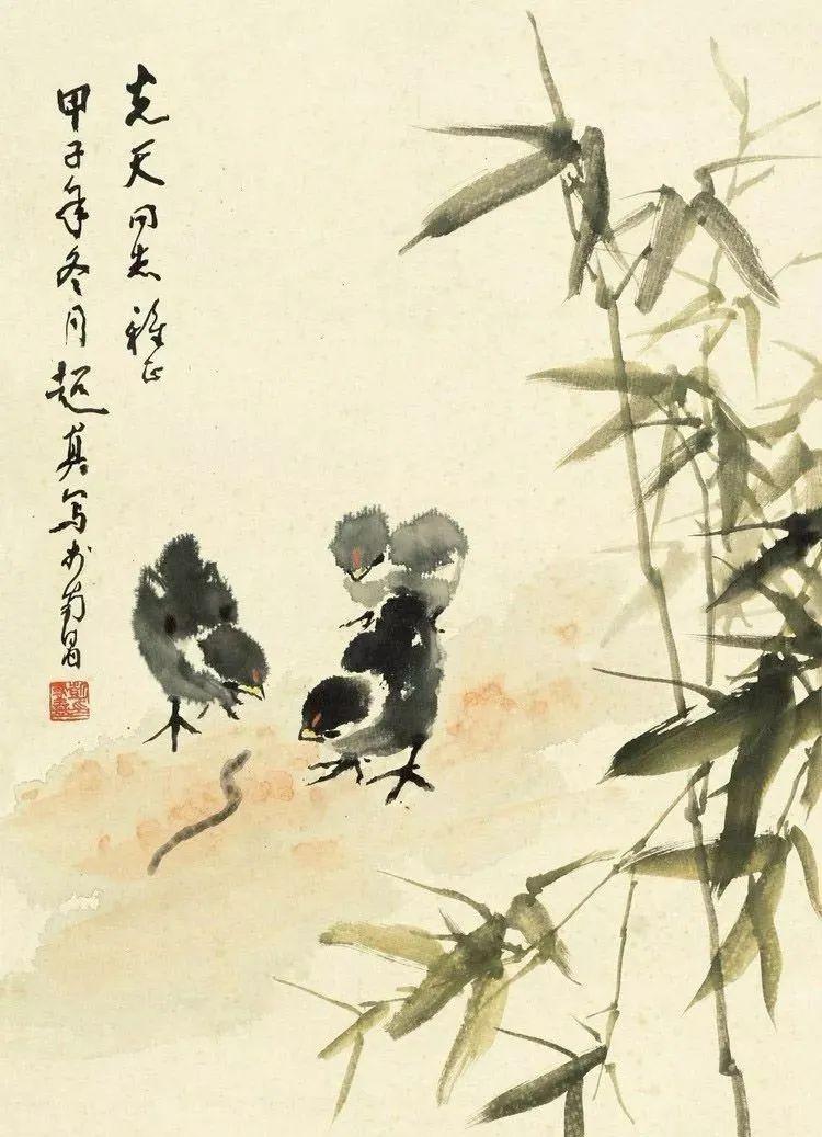 【中华文化】水墨小画，兰竹、禽鸟、鱼草，墨趣盎然！ - 知乎