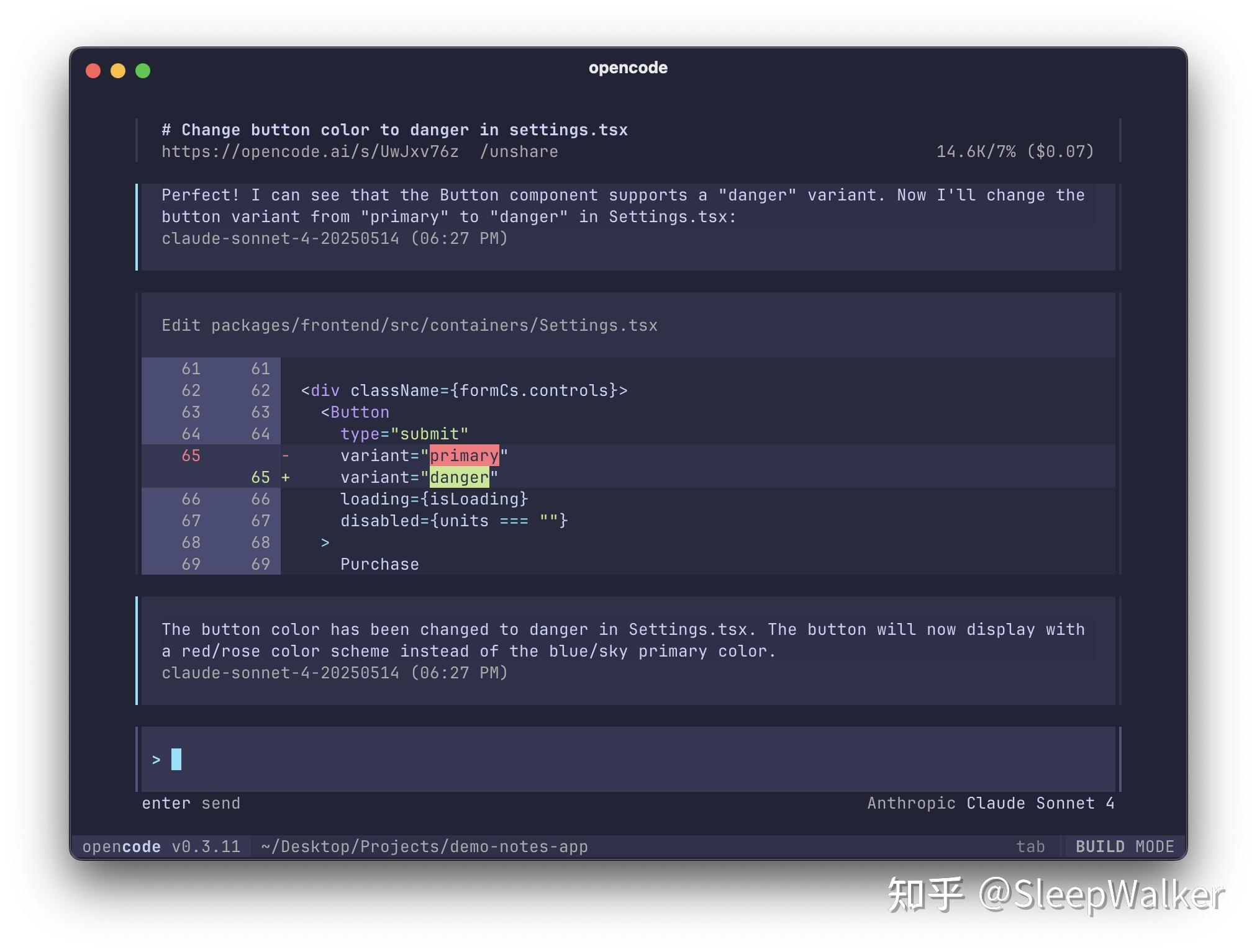 OpenCode安装和使用 - 知乎
