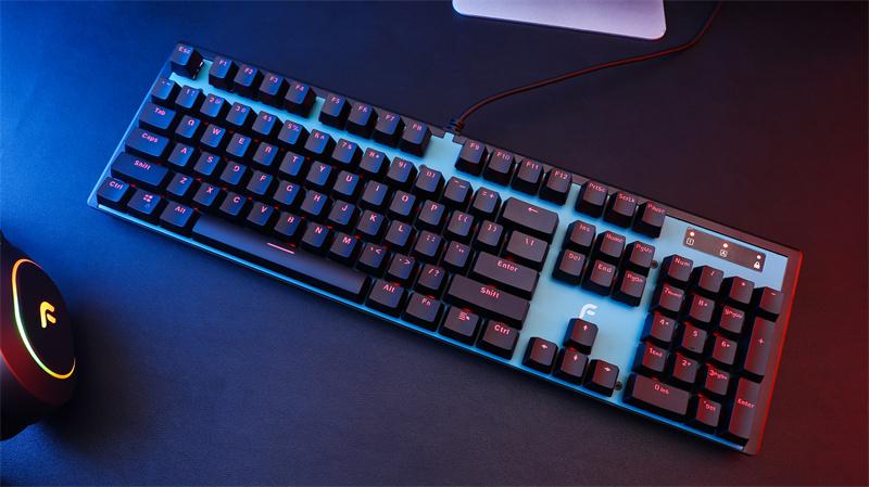 全能选手迪摩f9黑豹光轴游戏机械键盘评测