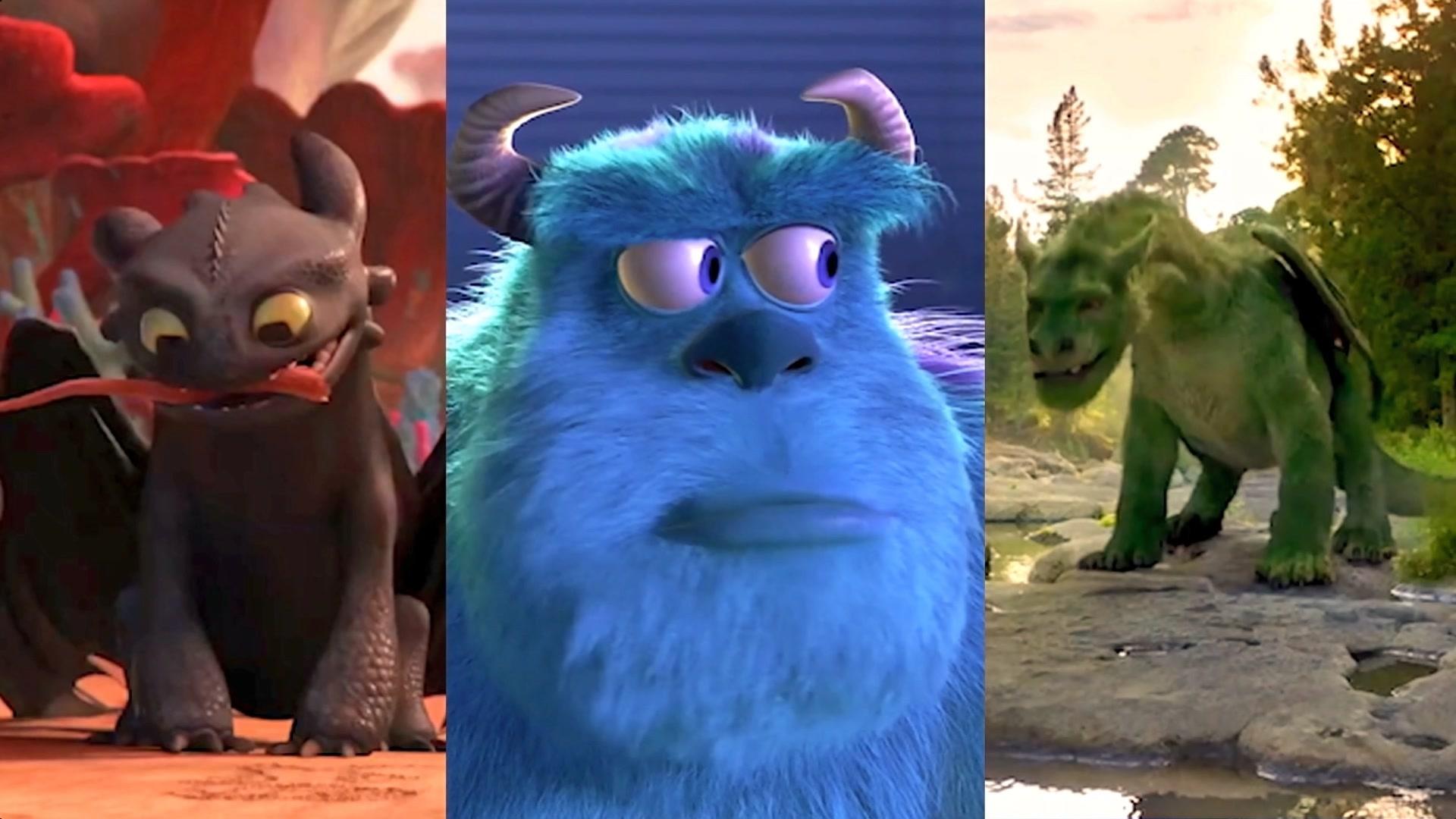 这3个萌版怪兽你最喜欢哪一个胡巴跳舞也太可爱了