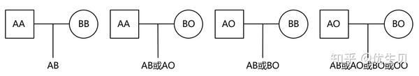 爸爸a型血 妈妈b型血 孩子有可能是什么血型呢 知乎
