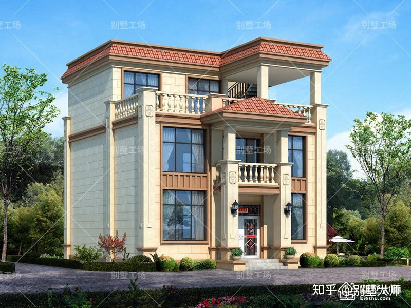 超实用的三层平顶自建房设计图