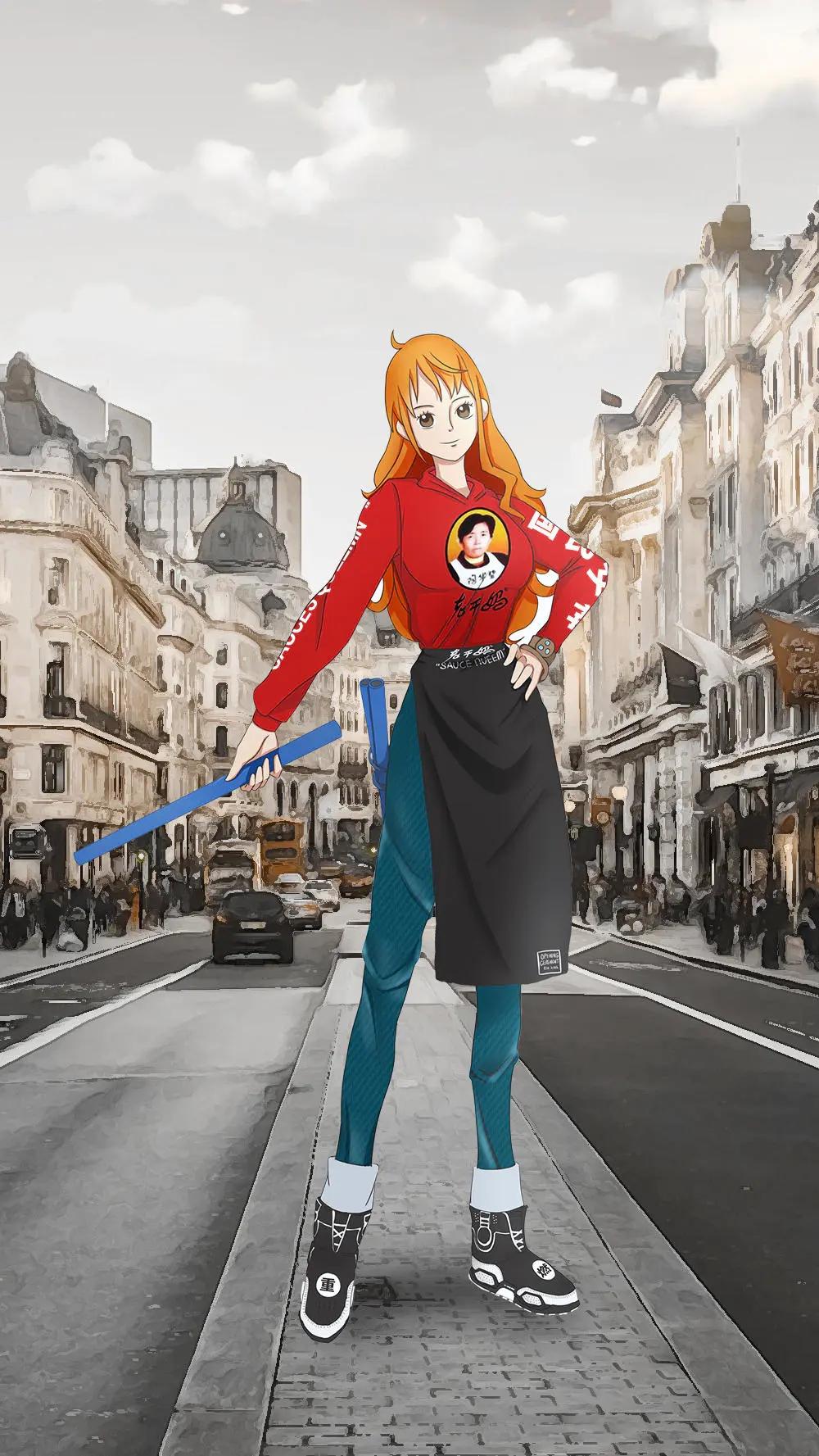 壁纸当海贼王全员穿上潮服