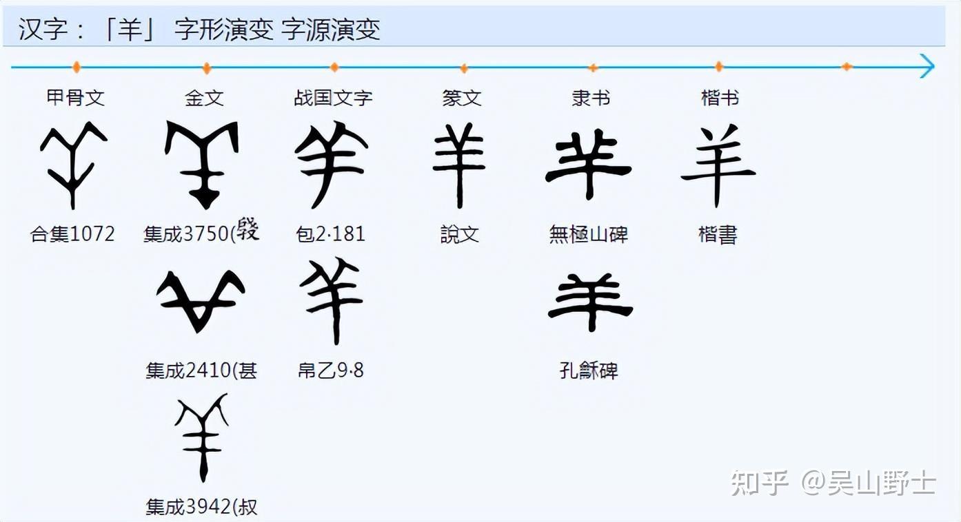 鲜字的演变过程图片