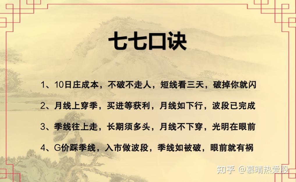 大部分功劳都来自这份口诀,这是老师傅珍藏多年的炒股口诀!
