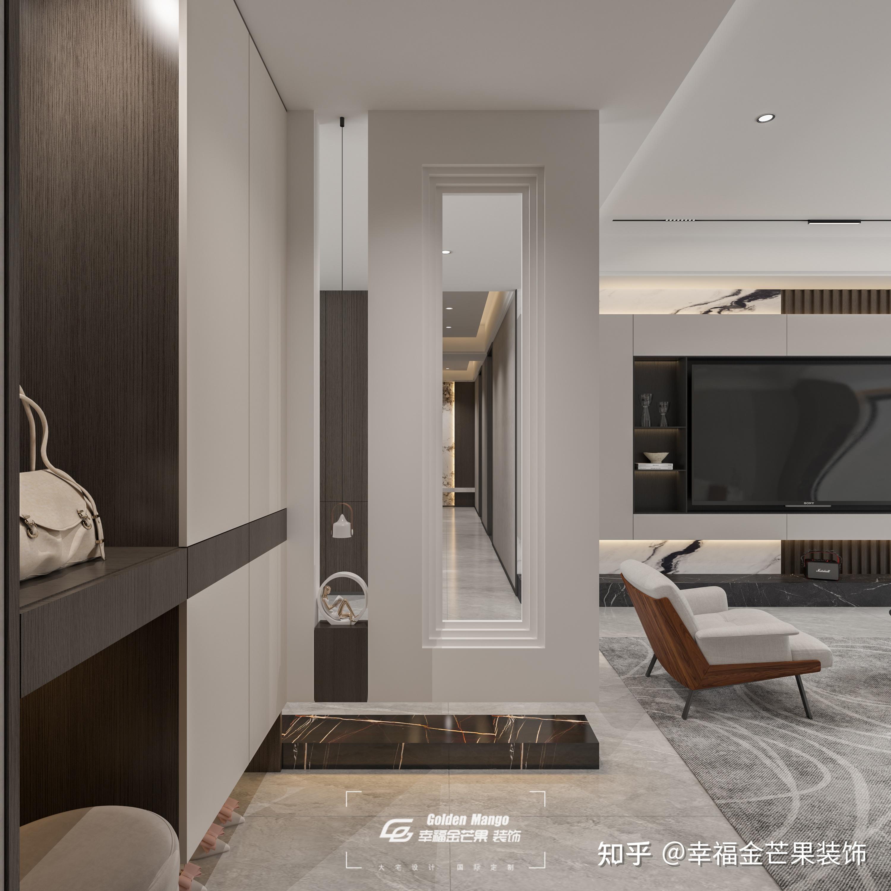 【幸福金芒果】实景新作|昆明湖166㎡现代风,什么叫100%还原的装修?这效果也太惊艳了! - 知乎