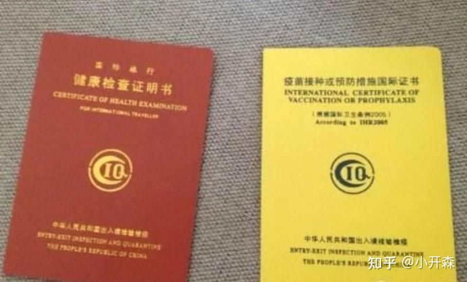 国际旅行卫生保健中心健康证