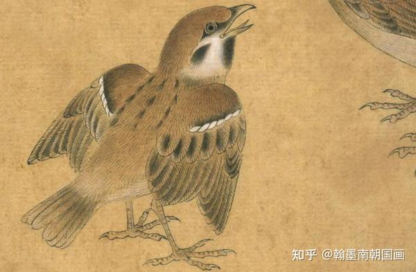 黄筌《写生珍禽图》-花鸟画大师黄筌的艺术感受 - 知乎