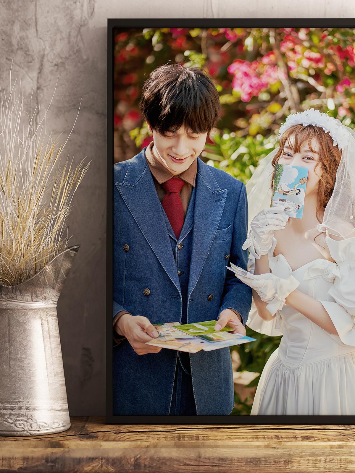 深圳婚纱照高级文艺自然明媚户外婚纱照