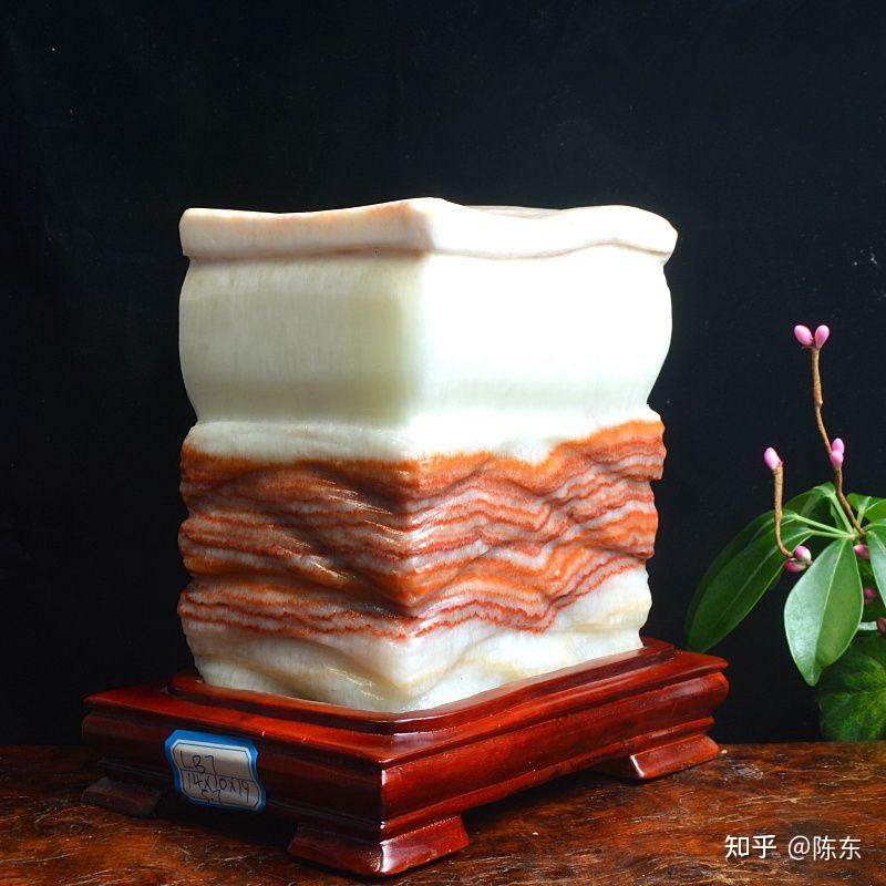 广西奇石最像猪肉的石头