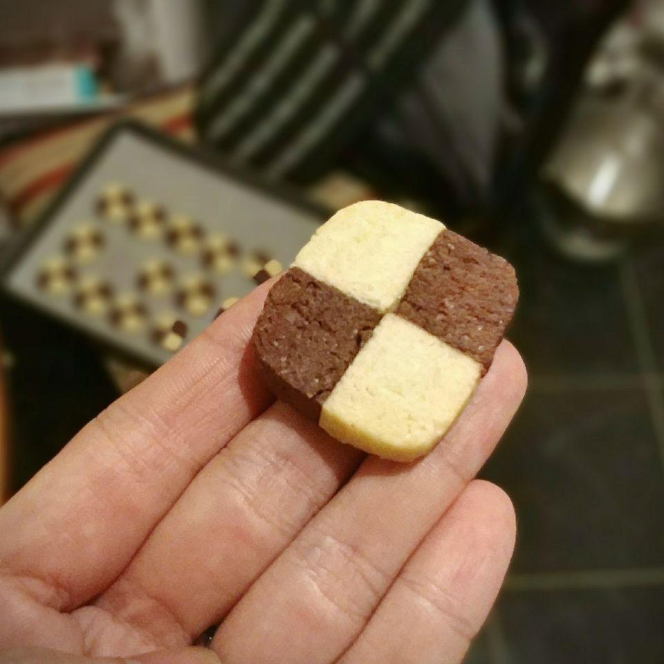 懒人版棋盘饼干