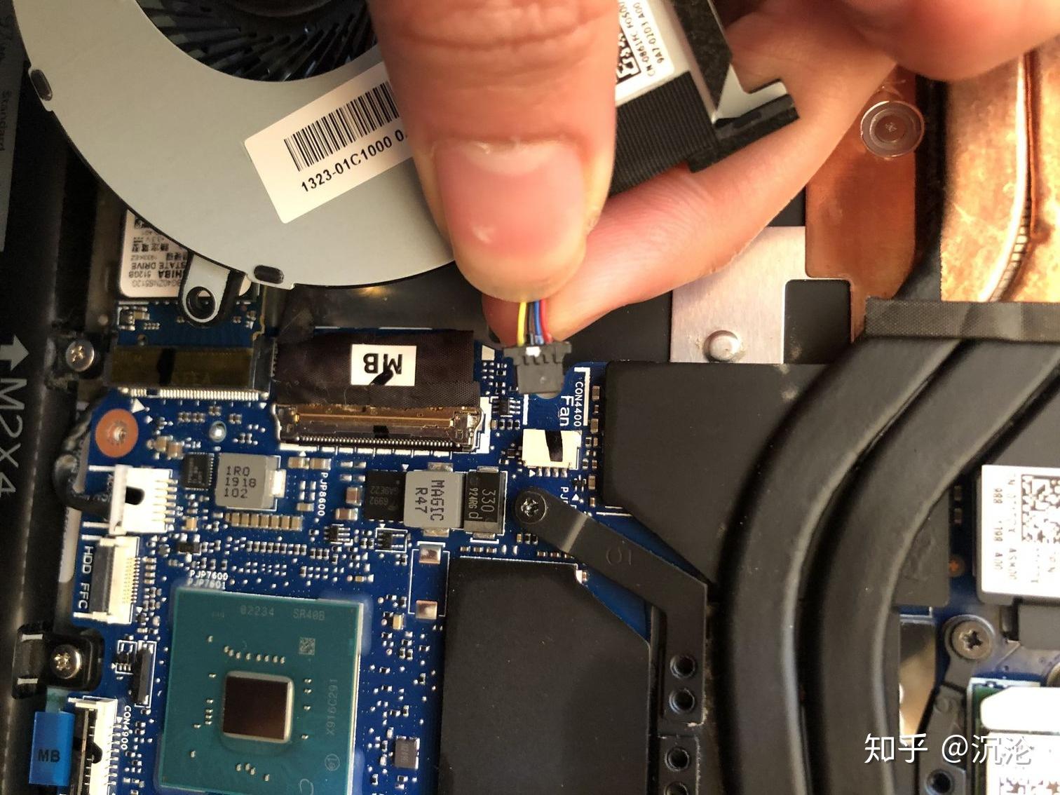 日记dell灵越7590更换风扇