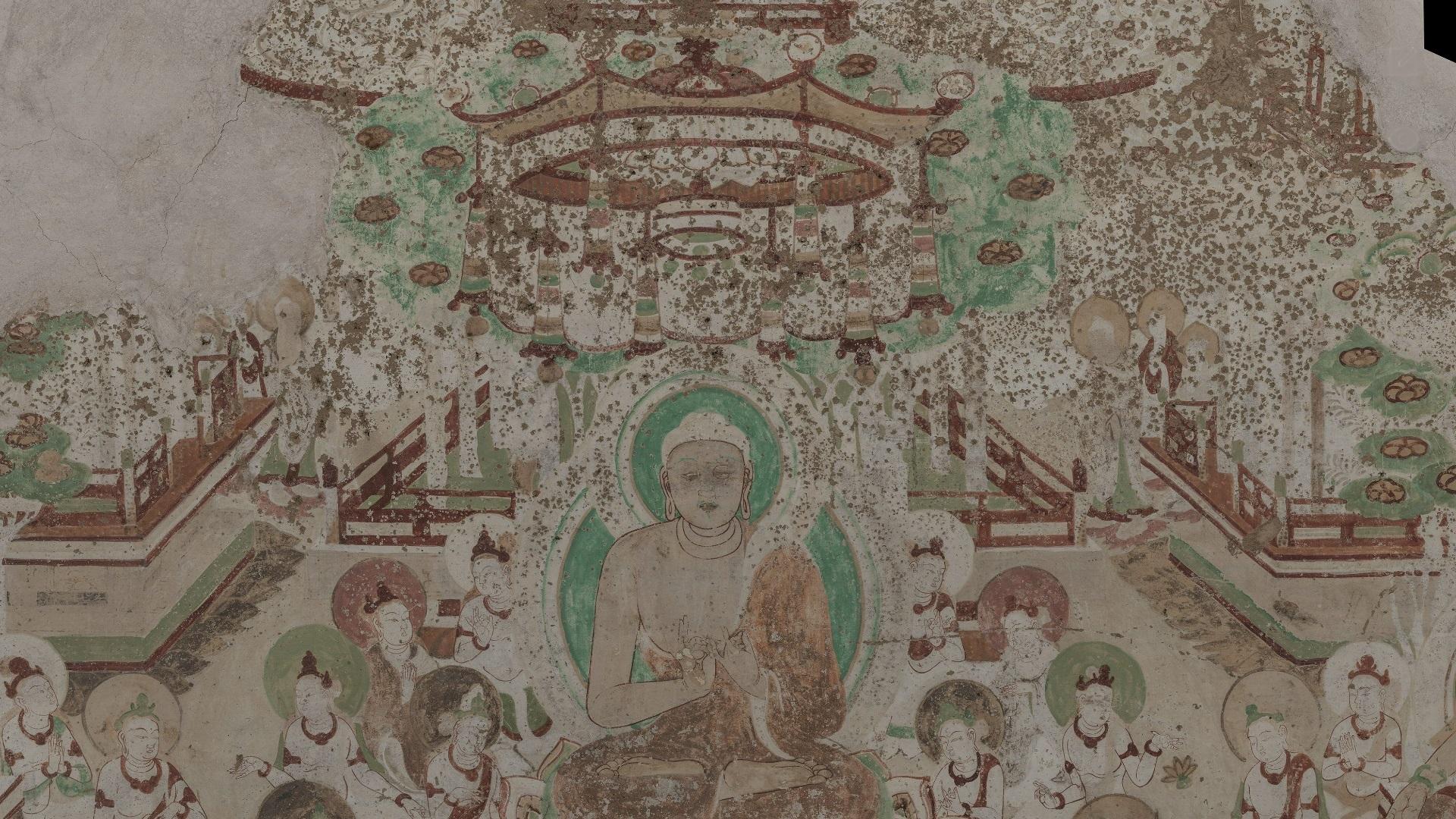 页中打开图片",此方式可查看原始尺寸的最大图)上图:莫高窟第194窟