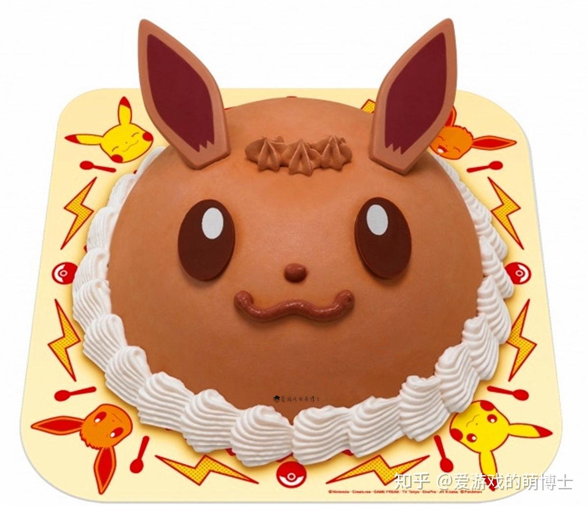 宝可梦伊布蛋糕太可爱被妈妈切开后小男孩崩溃大哭